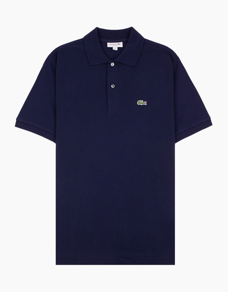 Lacoste Classic Fit L.12.12 Original Polo Shirt MIDNIGHT Blue 166