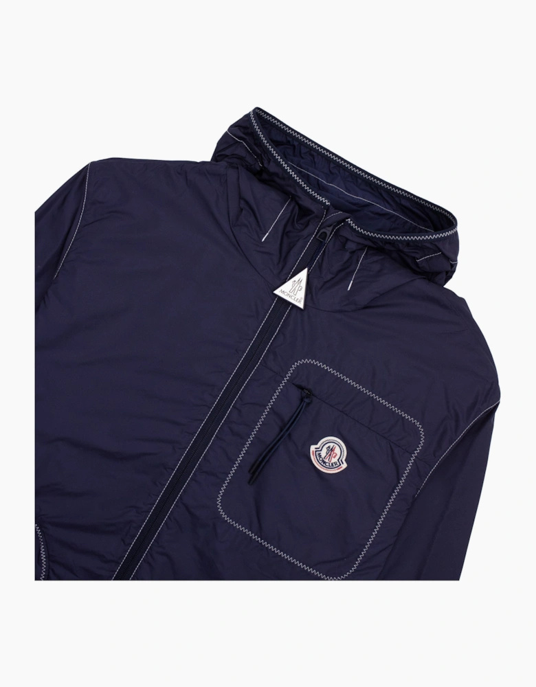Moncler Terche Hooded Windbreaker Navy 77B