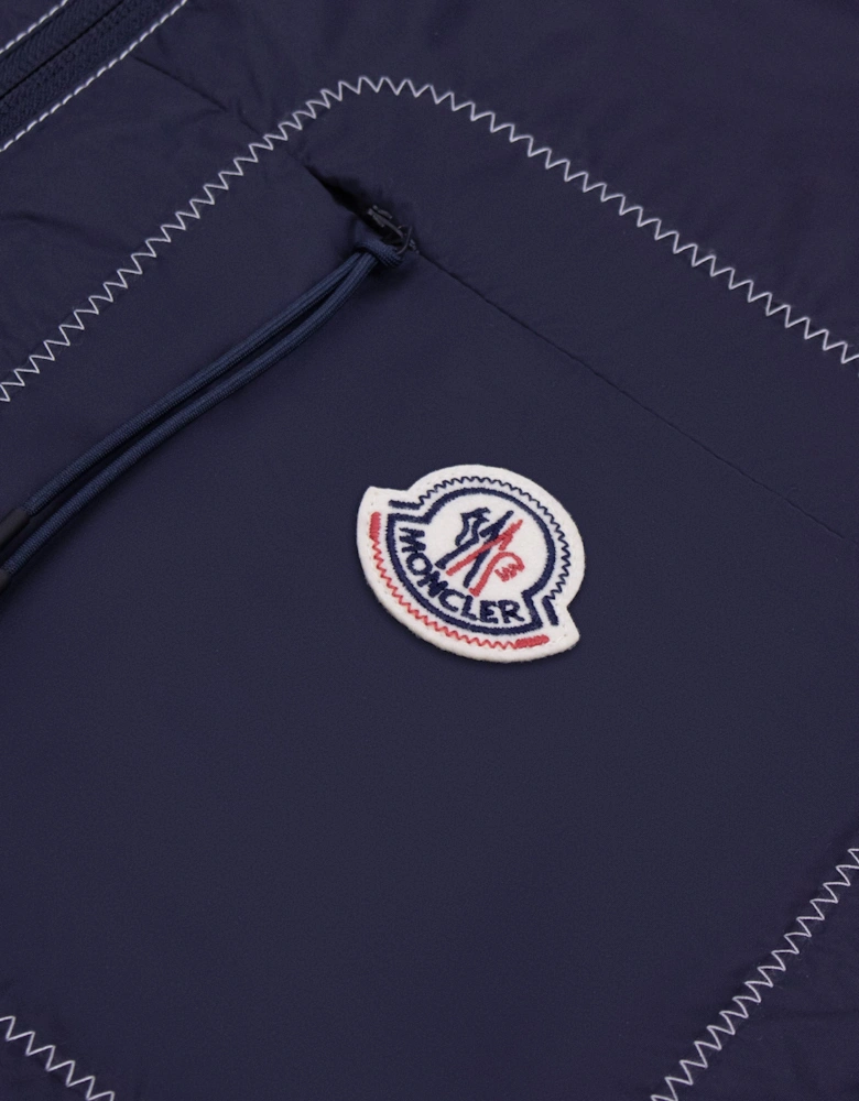 Moncler Terche Hooded Windbreaker Navy 77B