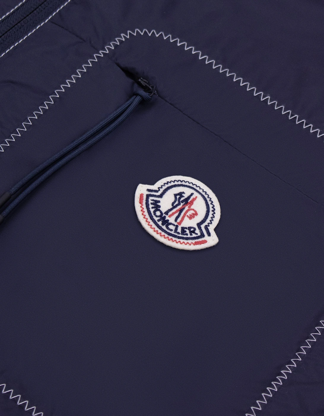 Moncler Terche Hooded Windbreaker Navy 77B