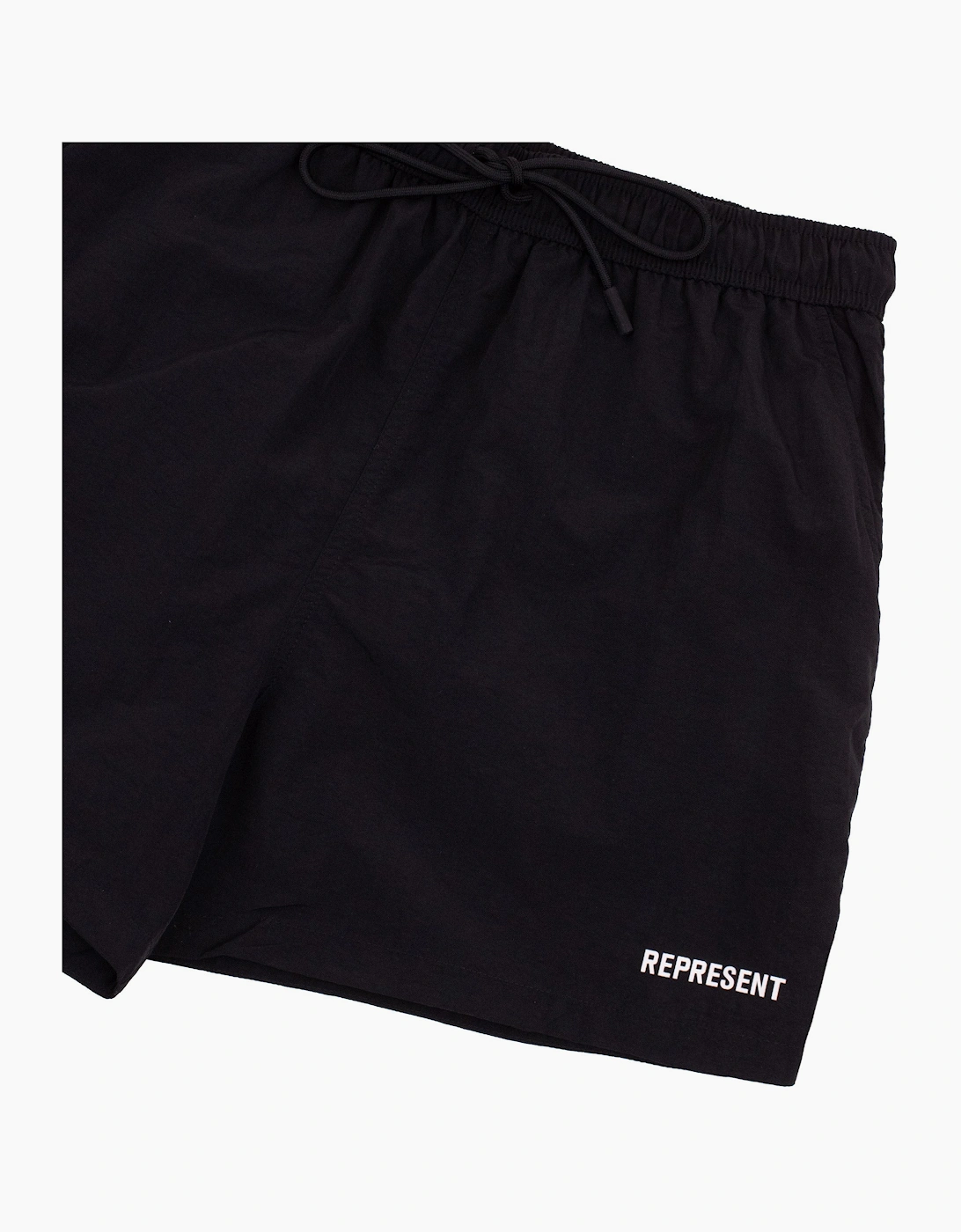 Represent Represent Swim Shorts Jet Black