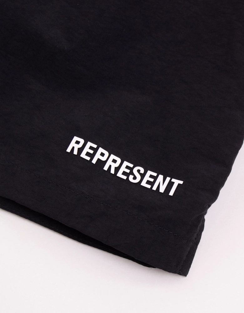 Represent Represent Swim Shorts Jet Black