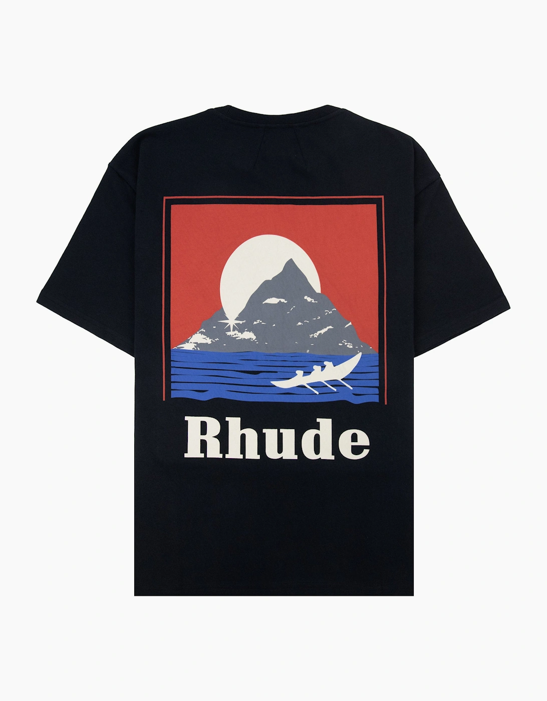 Rhude Moonlight Regatta Tee Vintage Black