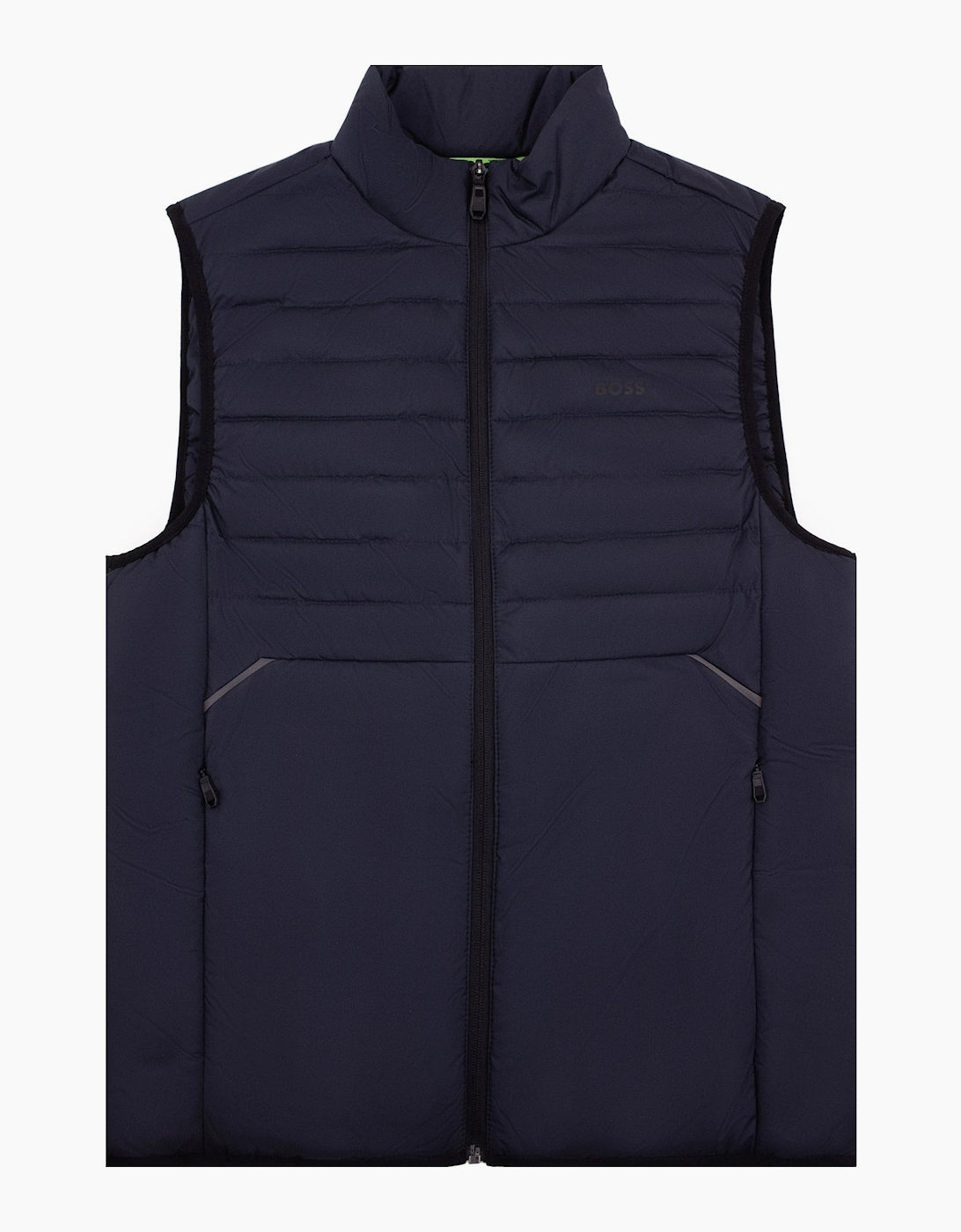 Hugo Boss Water Repellent Gilet with Reflective Accents Navy 402