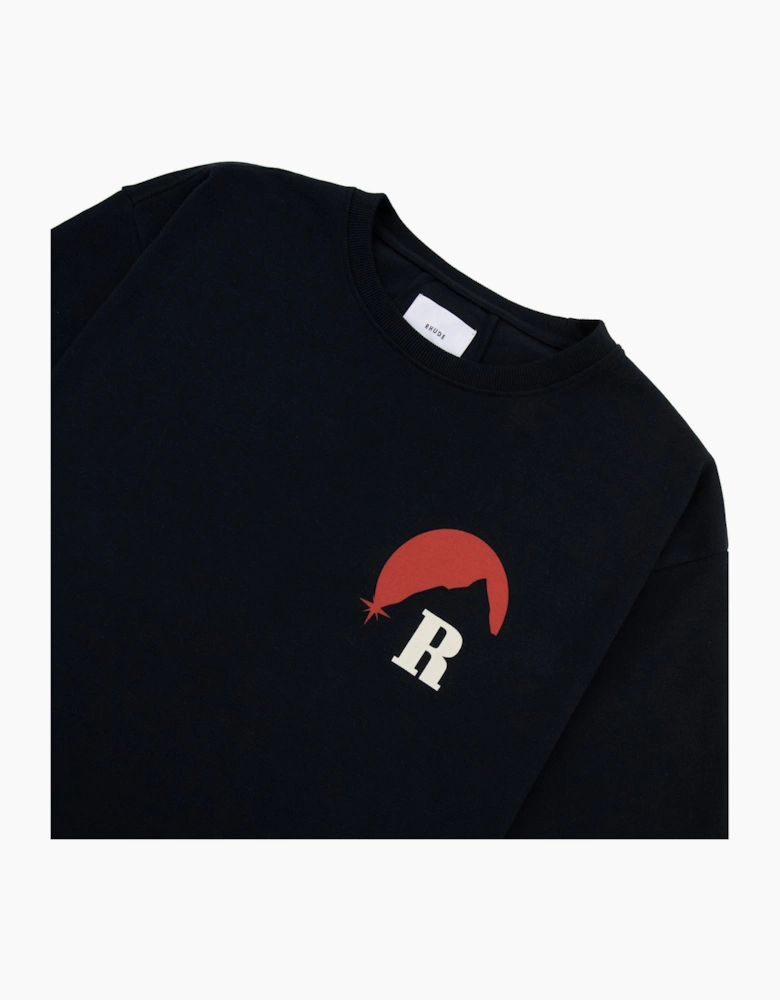 Rhude Moonlight Regatta Tee Vintage Black