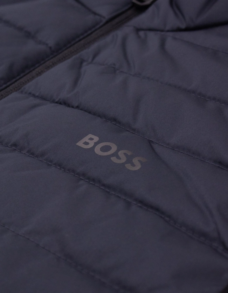 Hugo Boss Water Repellent Gilet with Reflective Accents Navy 402