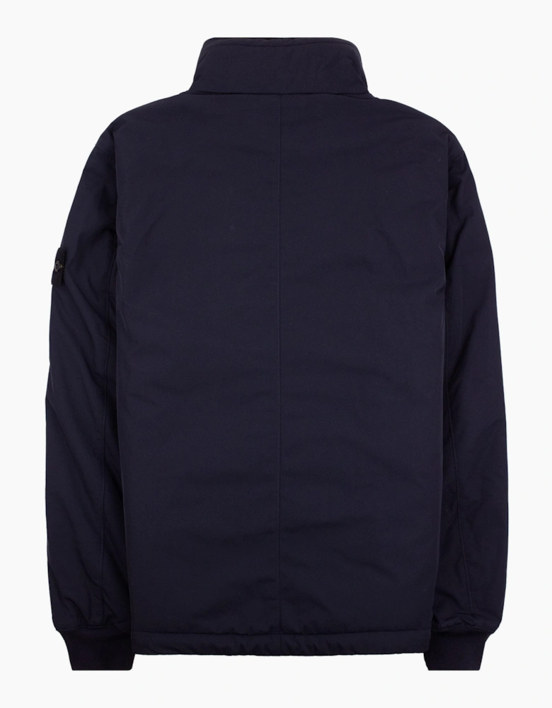 Stone Island 43726 Micro Twill Anti Drop Blouson Jacket Navy V0020
