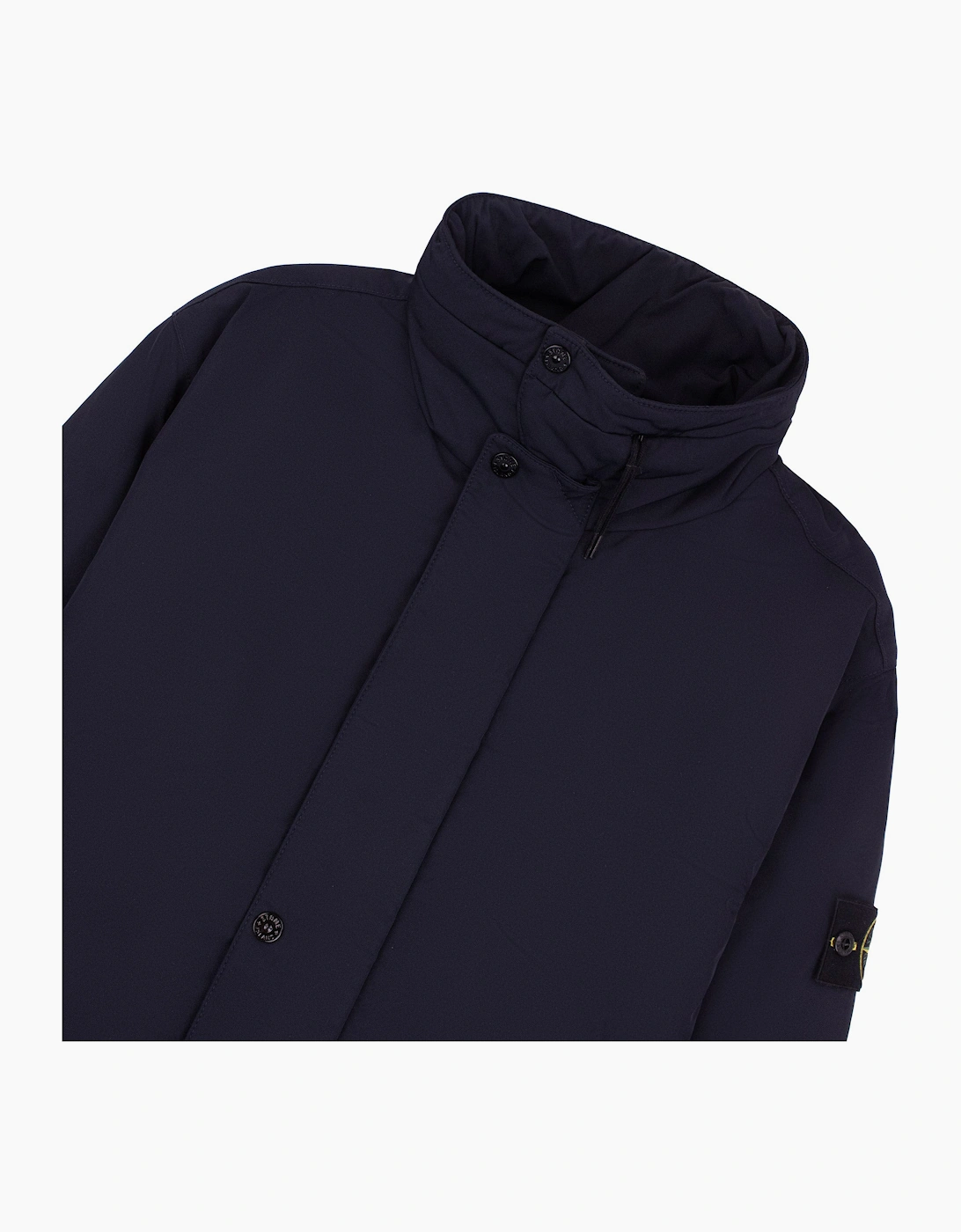 Stone Island 43726 Micro Twill Anti Drop Blouson Jacket Navy V0020