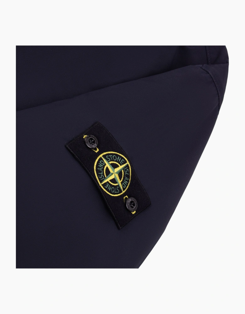 Stone Island 43726 Micro Twill Anti Drop Blouson Jacket Navy V0020