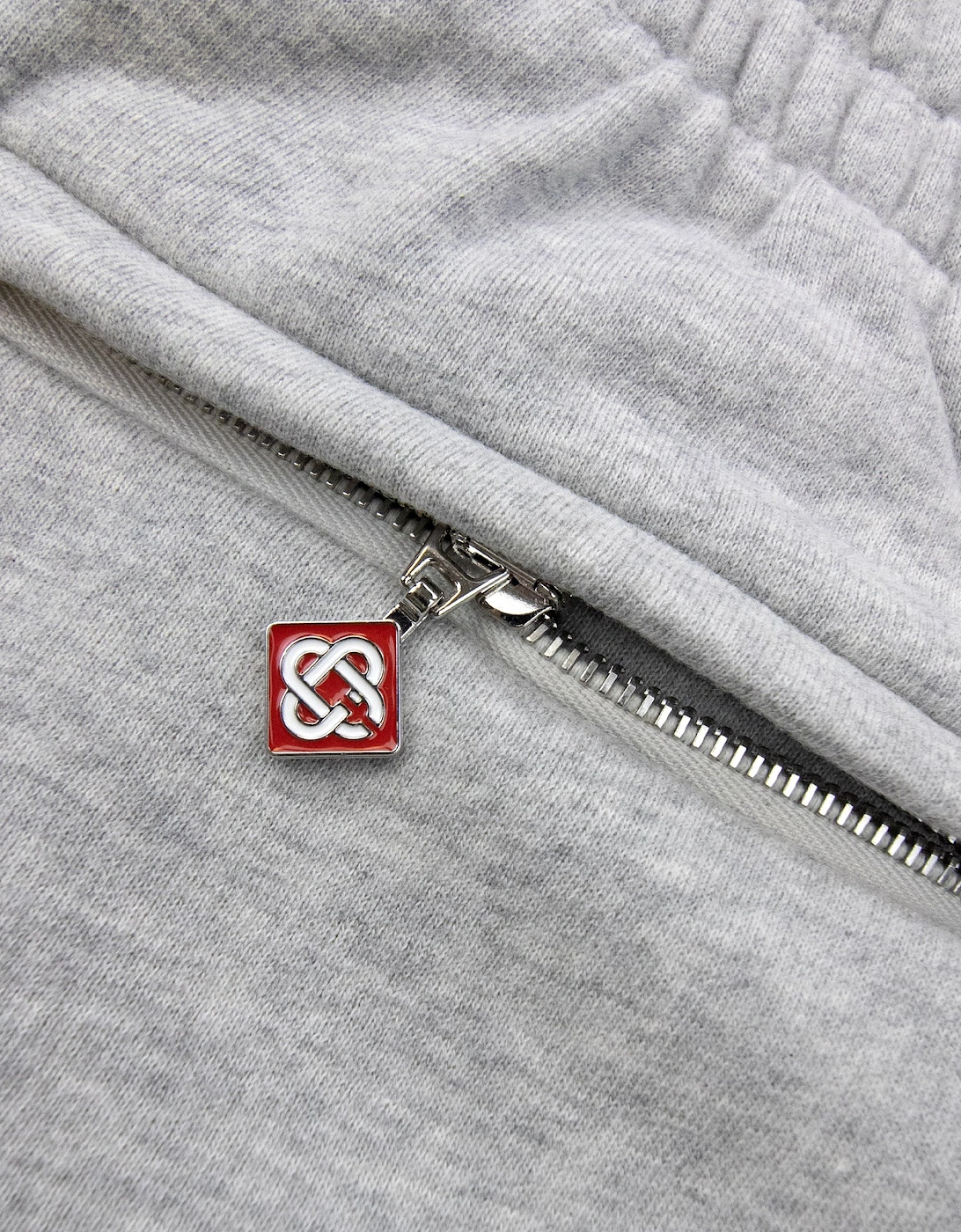 Casablanca Cashmere Blend Fleece Joggers Grey Marle