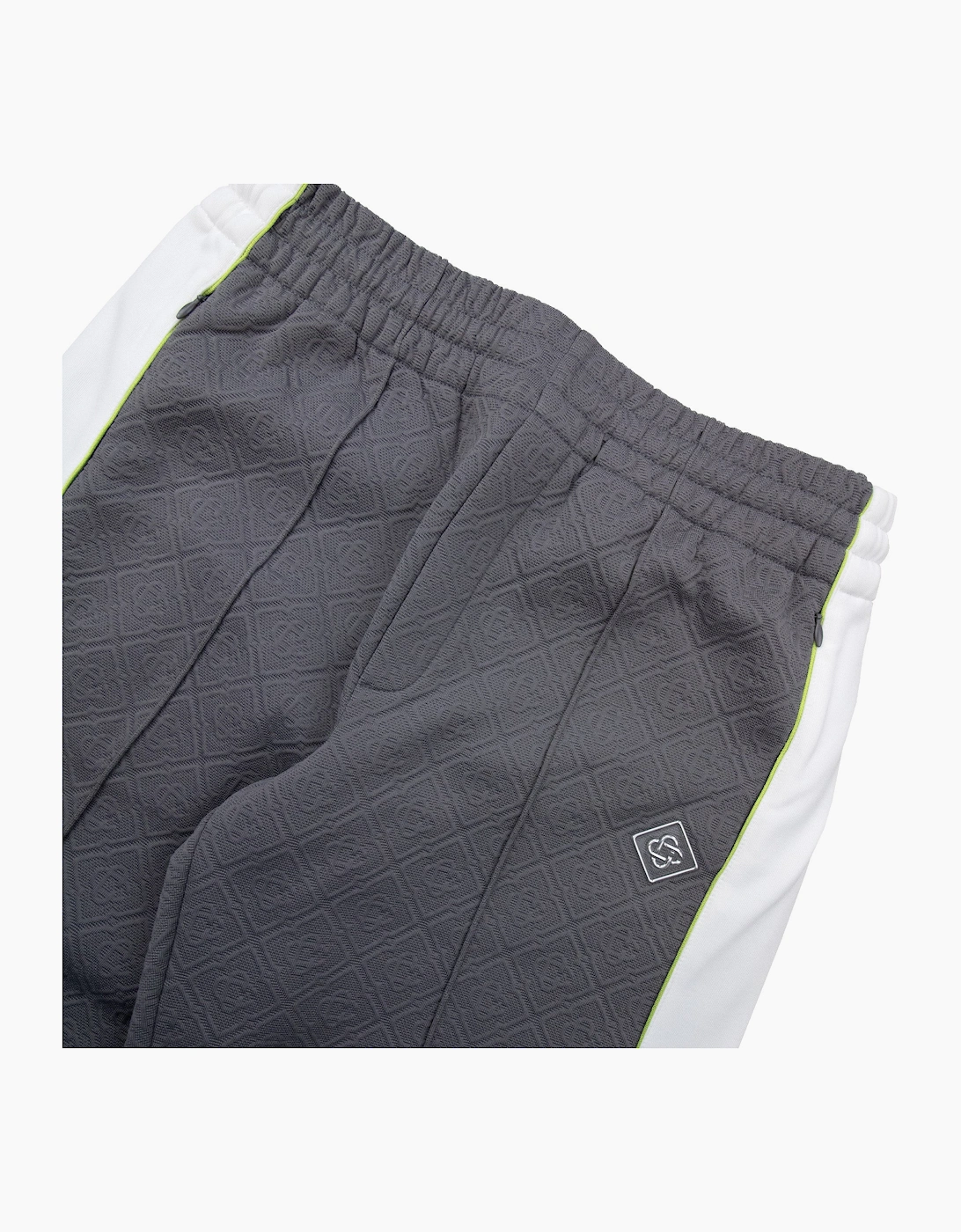 Casablanca Tennis Jacquard Track Pant Grey/White