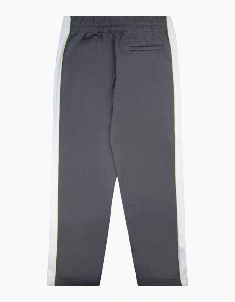 Casablanca Tennis Jacquard Track Pant Grey/White