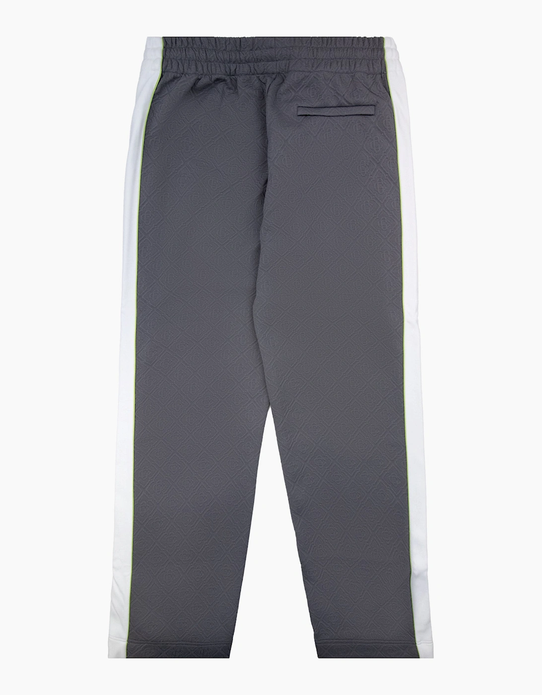 Casablanca Tennis Jacquard Track Pant Grey/White