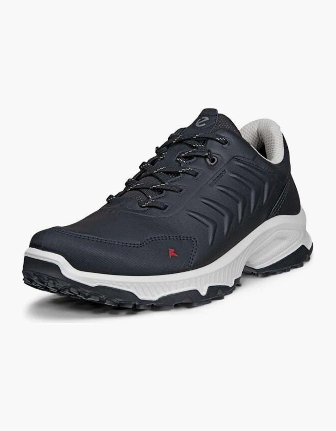 ECCO Womens Receptor Xp Waterproof Leather Trainers
