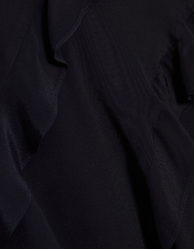 Ted Baker Jojii Frill Detail Navy Mini Dress