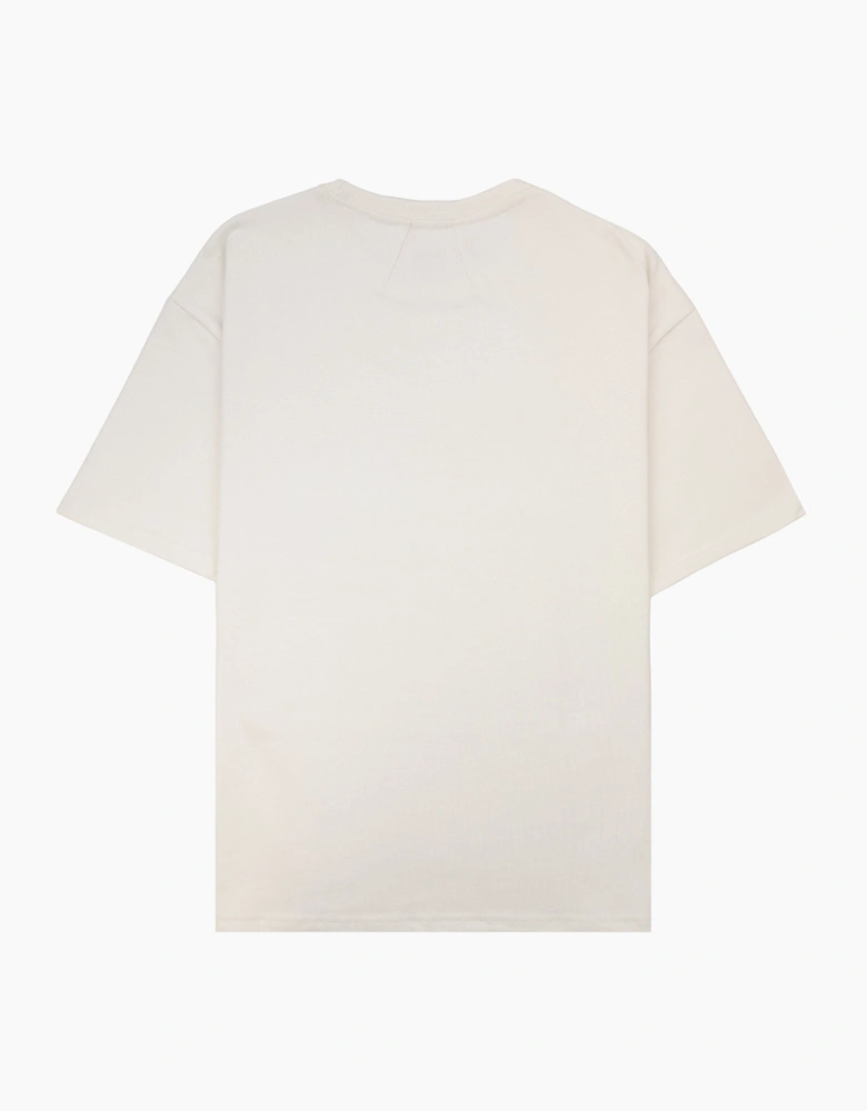 Rhude Virgin Island Script Printed Tee Vintage White