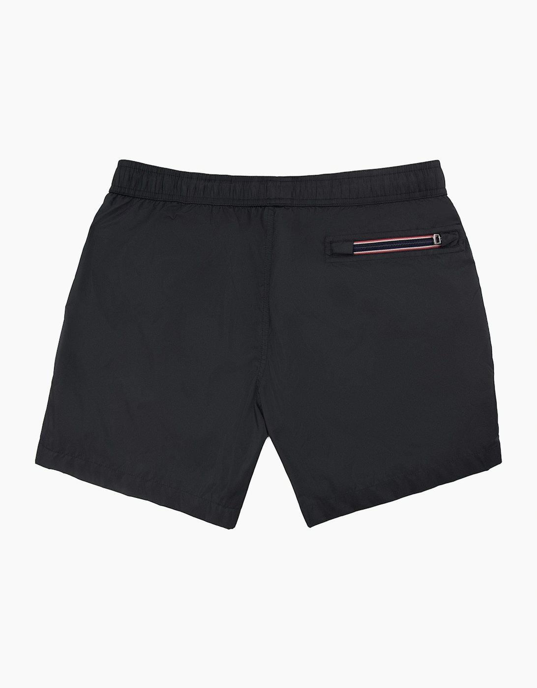 Moncler Logo Patch Swim Shorts Black 999