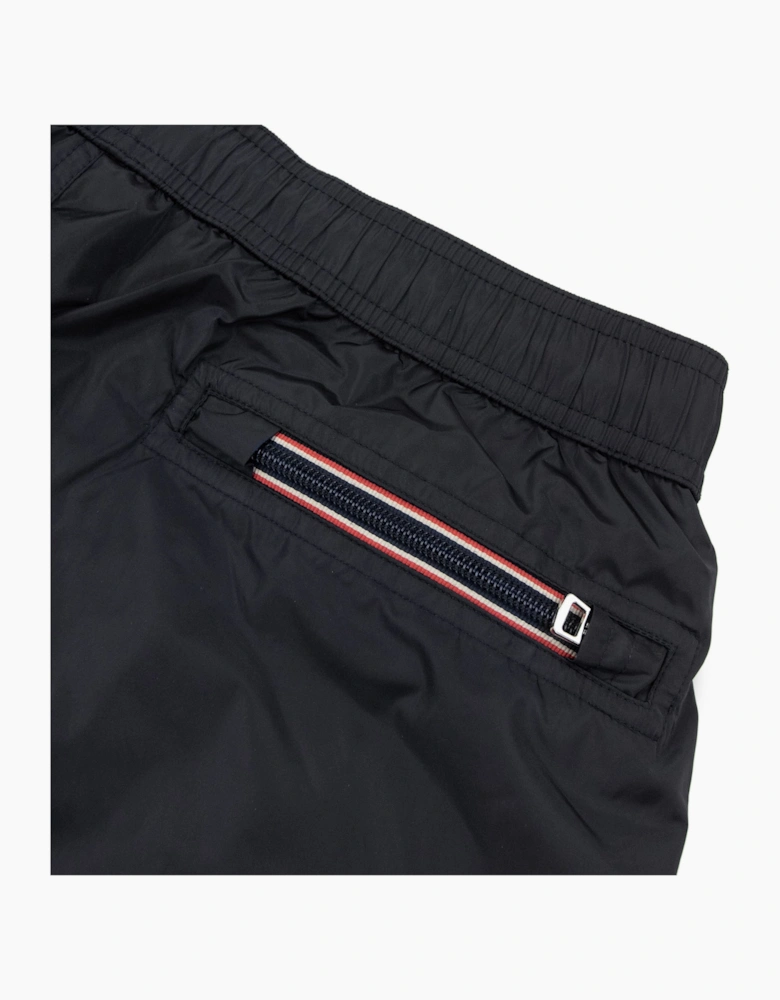 Moncler Logo Patch Swim Shorts Black 999