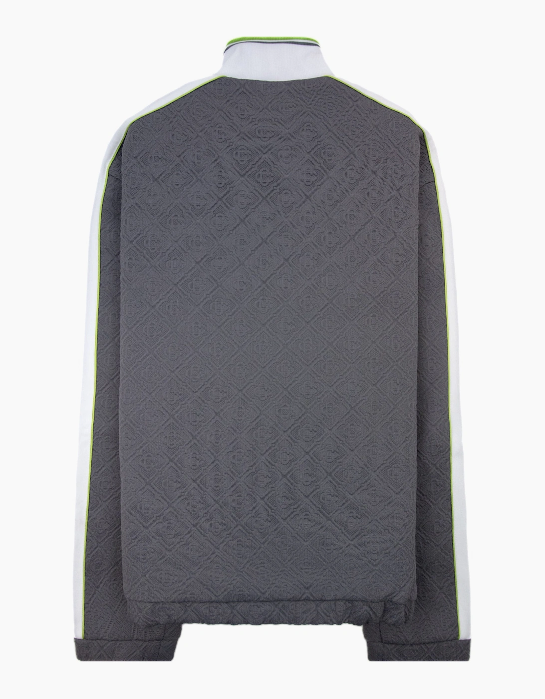 Casablanca Tennis Jacquard Track Jacket Grey/White