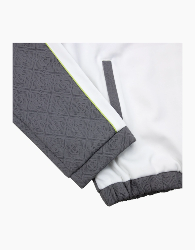 Casablanca Tennis Jacquard Track Jacket Grey/White