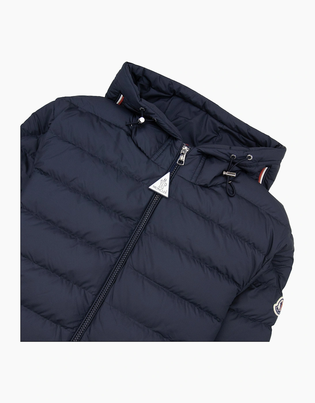 Moncler Vermeille Hooded Short Down Jacket NAVY 779