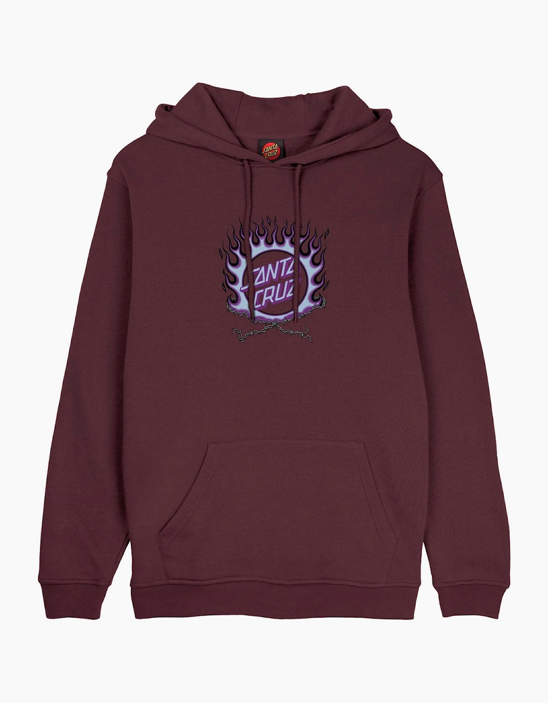 Santa Cruz Mens Forging Dot Centre Hoodie