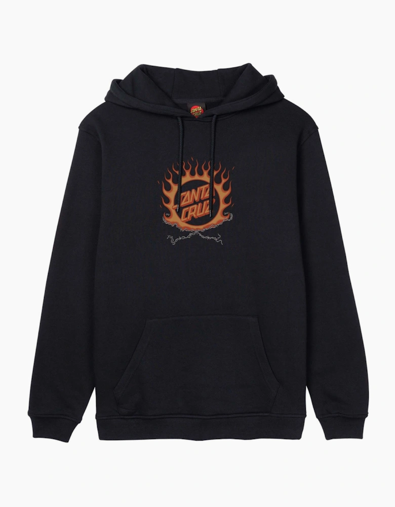 Santa Cruz Mens Forging Dot Centre Hoodie