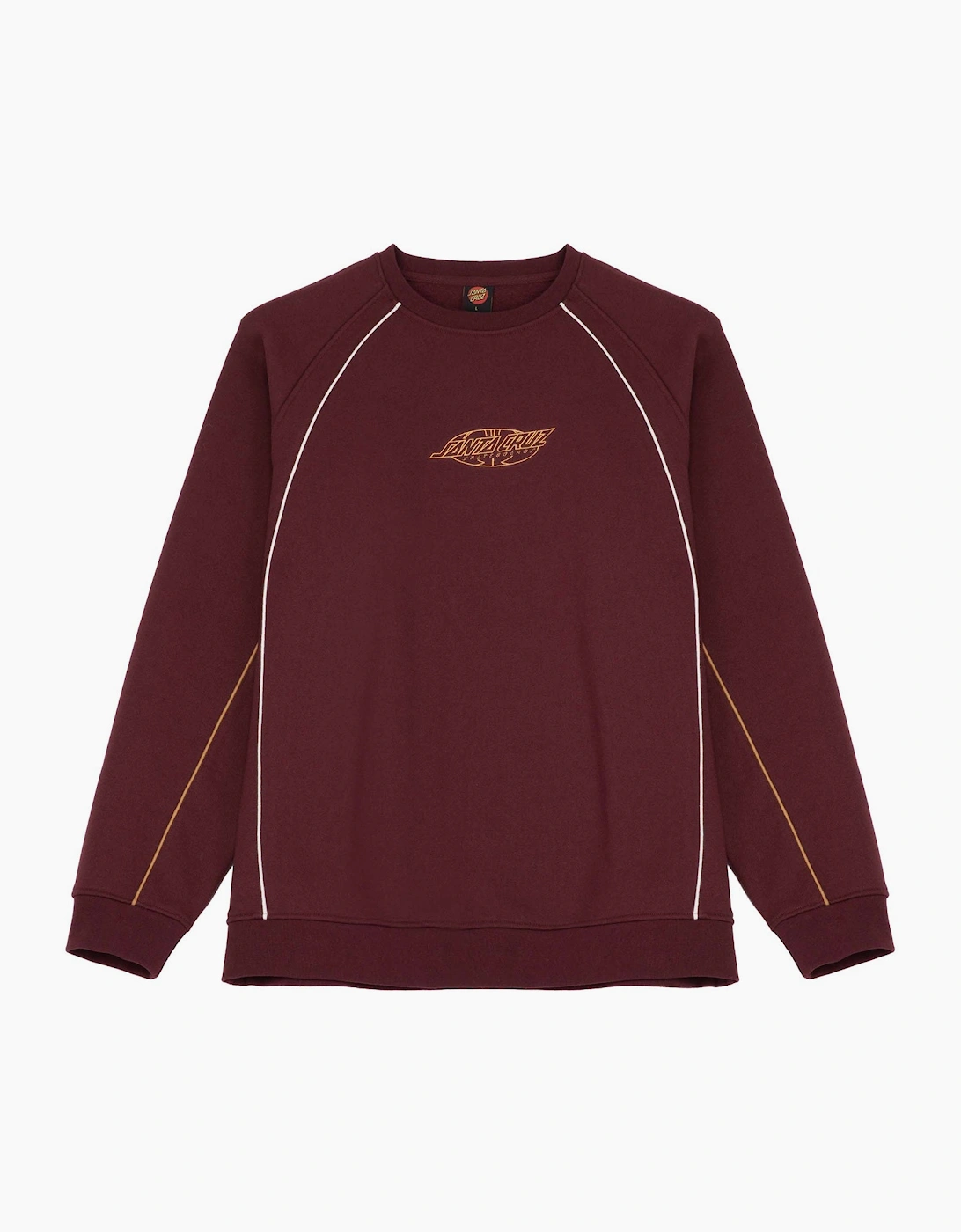 Santa Cruz Mens Pinstripe Crew Sweatshirt