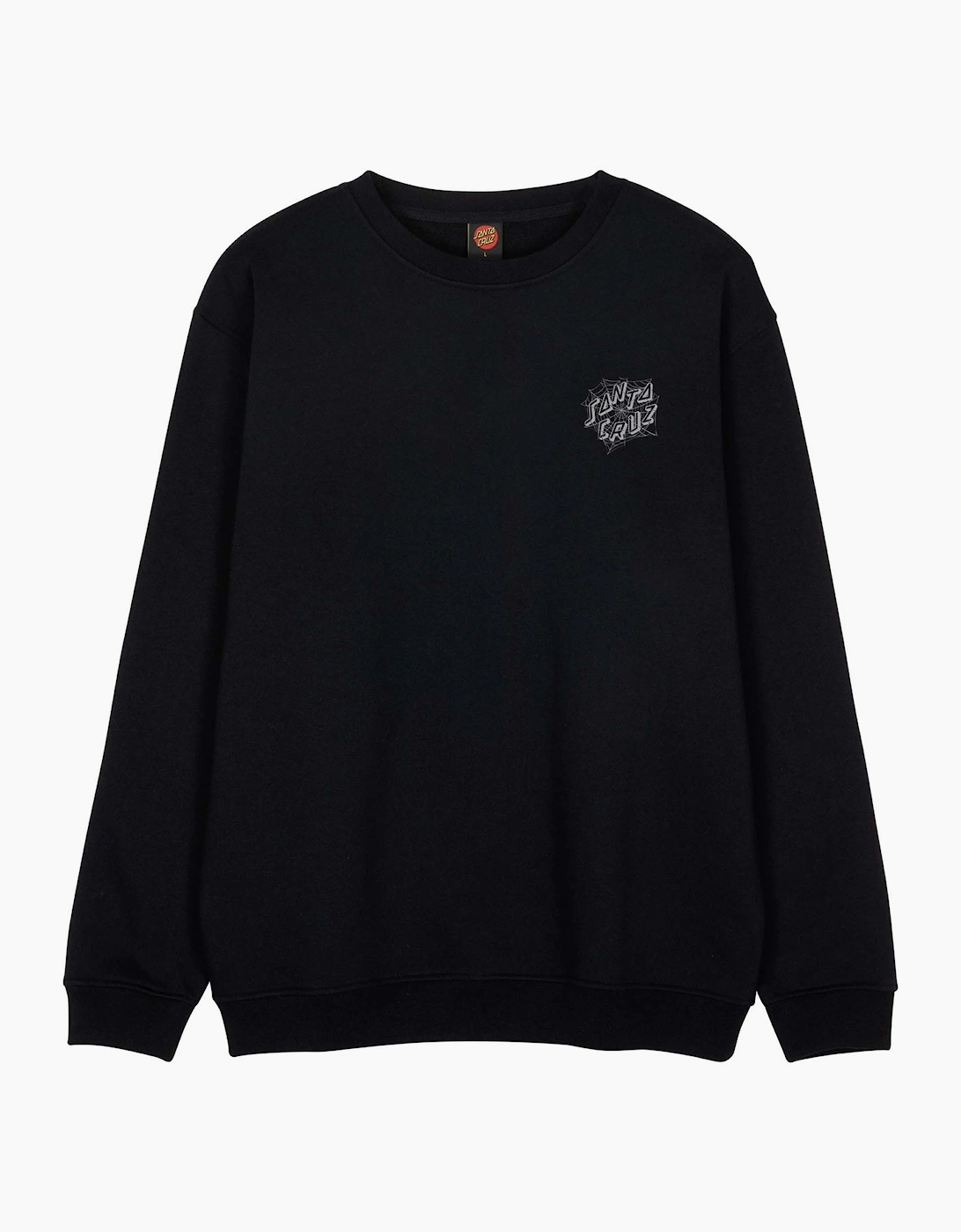 Santa Cruz Men's Santa Cruz Mens Web Crew Sweatshirt - Black
