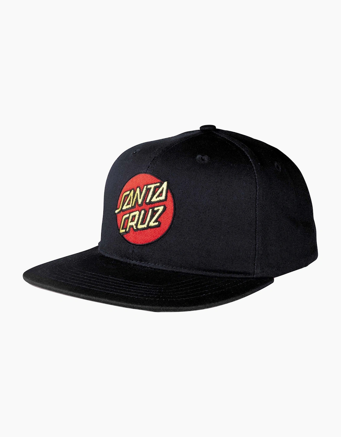 Santa Cruz Mens Classic Dot Snapback Baseball Cap
