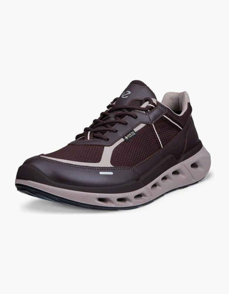 ECCO Mens Biom 720 Waterproof Leather Trainers