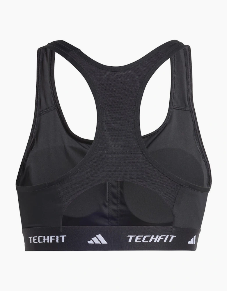 Crew Neck Compression Fit Cropped Bra
