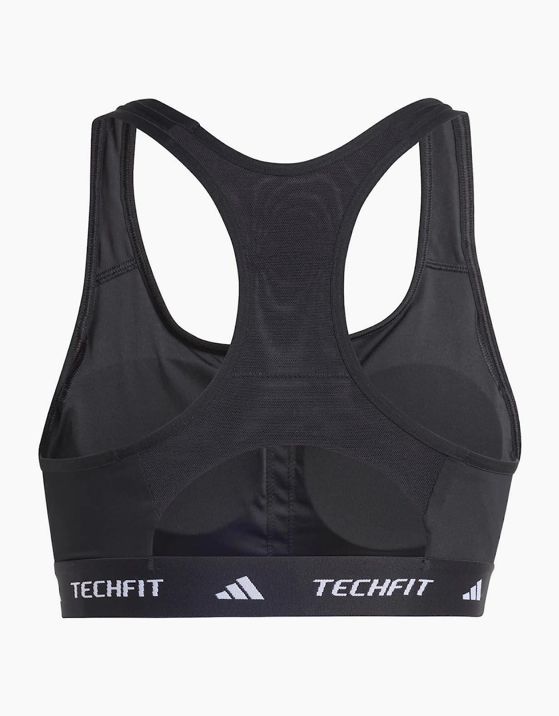 Crew Neck Compression Fit Cropped Bra