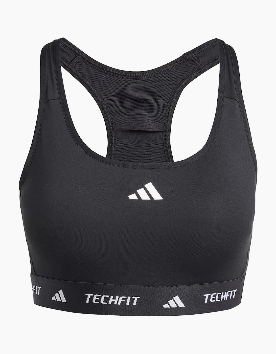 Crew Neck Compression Fit Cropped Bra