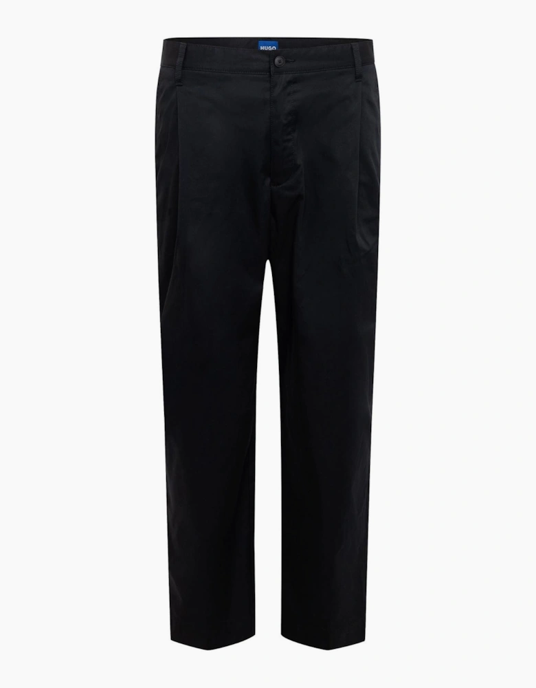 Solid Patterned Regular Fit Five Pocket Chinos