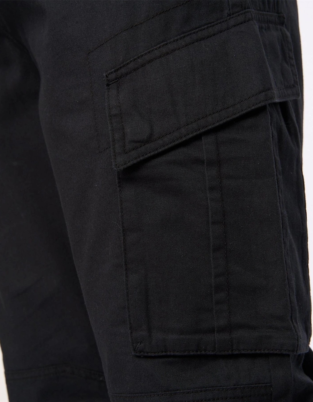 Sidemoore Regular Fit Solid Patterned Combat Cargo Pants