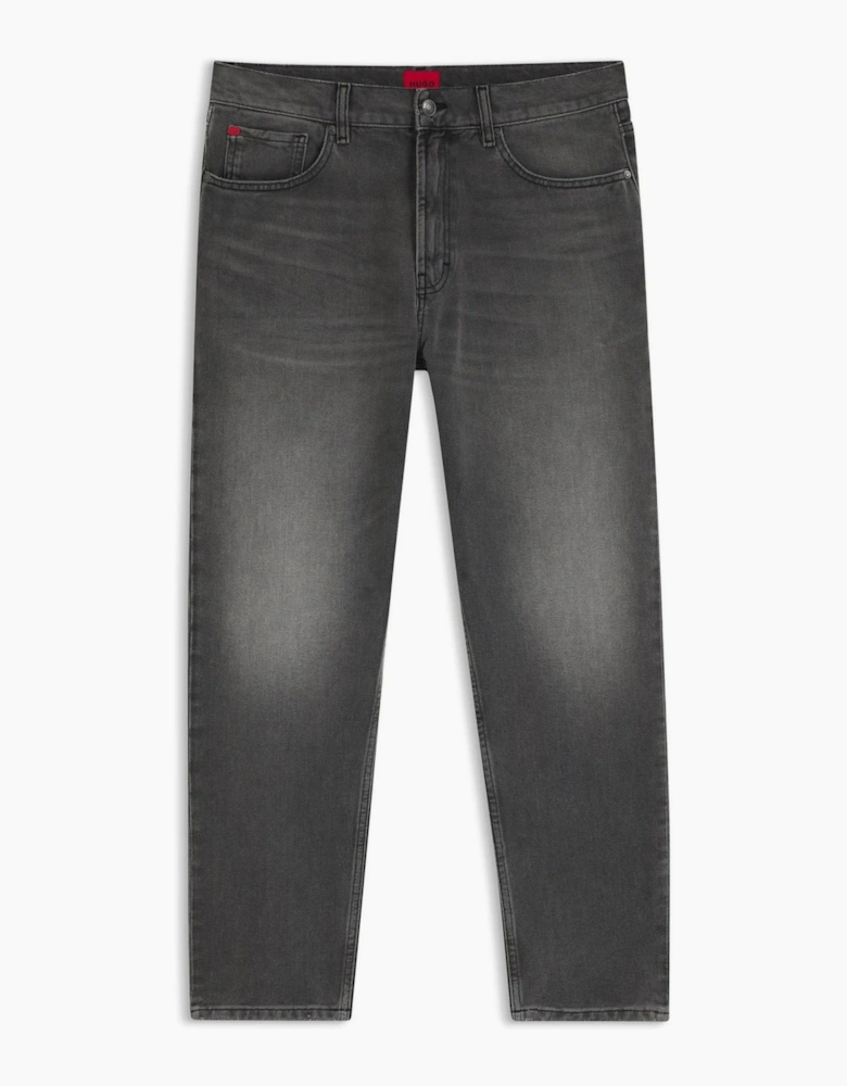Tapered Fit Five Pocket Jeans
