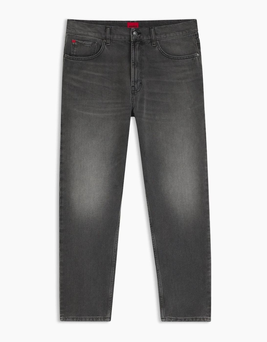 Tapered Fit Five Pocket Jeans