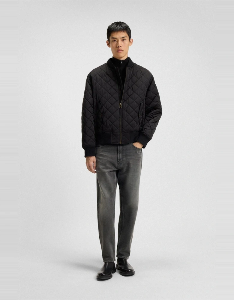 Tapered Fit Five Pocket Jeans