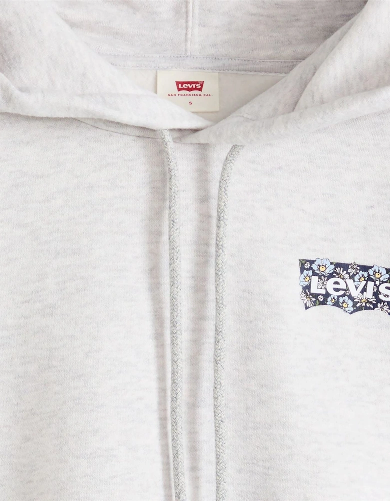 Hooded Neck Long Sleeve Relaxed Fit Sweatshirt
