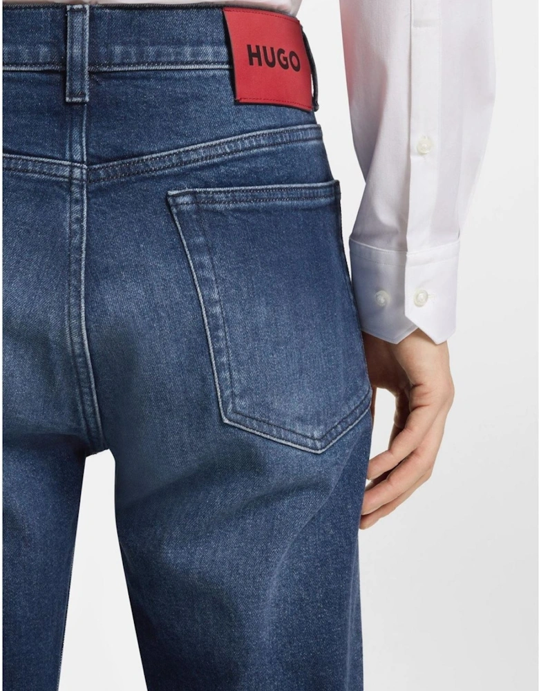 Mid Rise Slim Fit Five Pocket Jeans