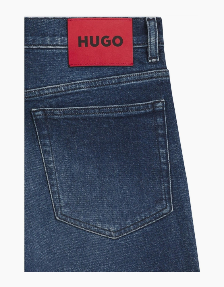 Mid Rise Slim Fit Five Pocket Jeans