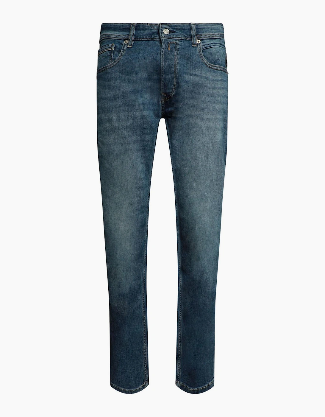 Grover Straight Fit Five Pocket Jeans