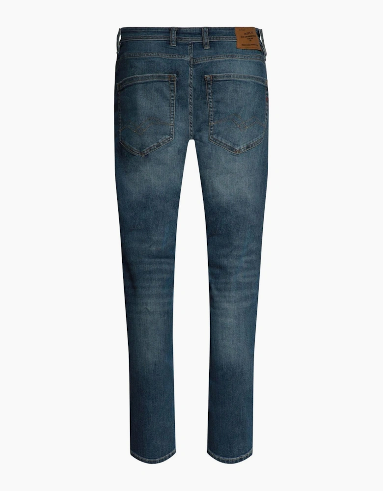 Grover Straight Fit Five Pocket Jeans