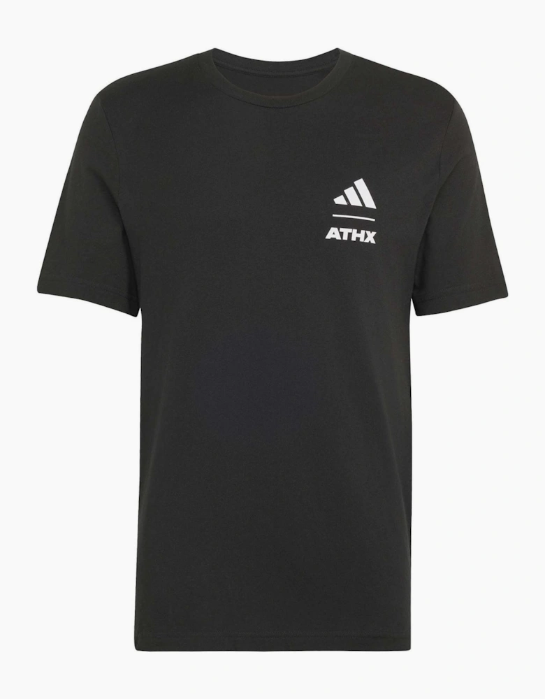 Wordmark Printed Logo Crew Neck Short Sleeve T-Shirt