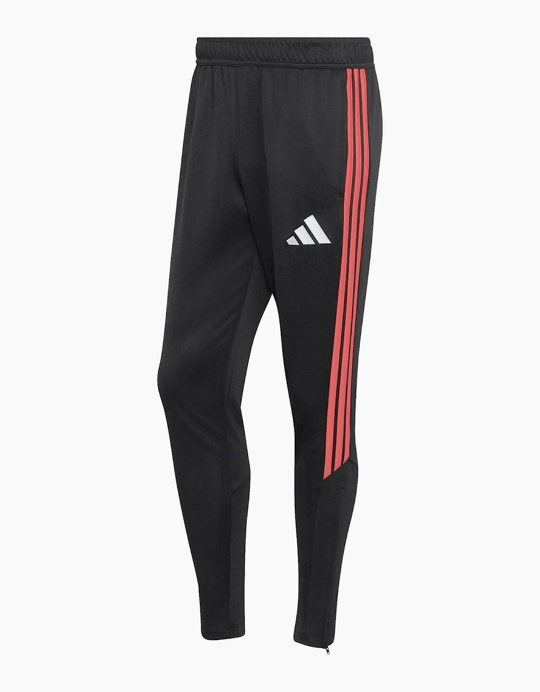 Adidas Men's Tiro Tapered Three Stripes Patterned Pants - Black - Size, L