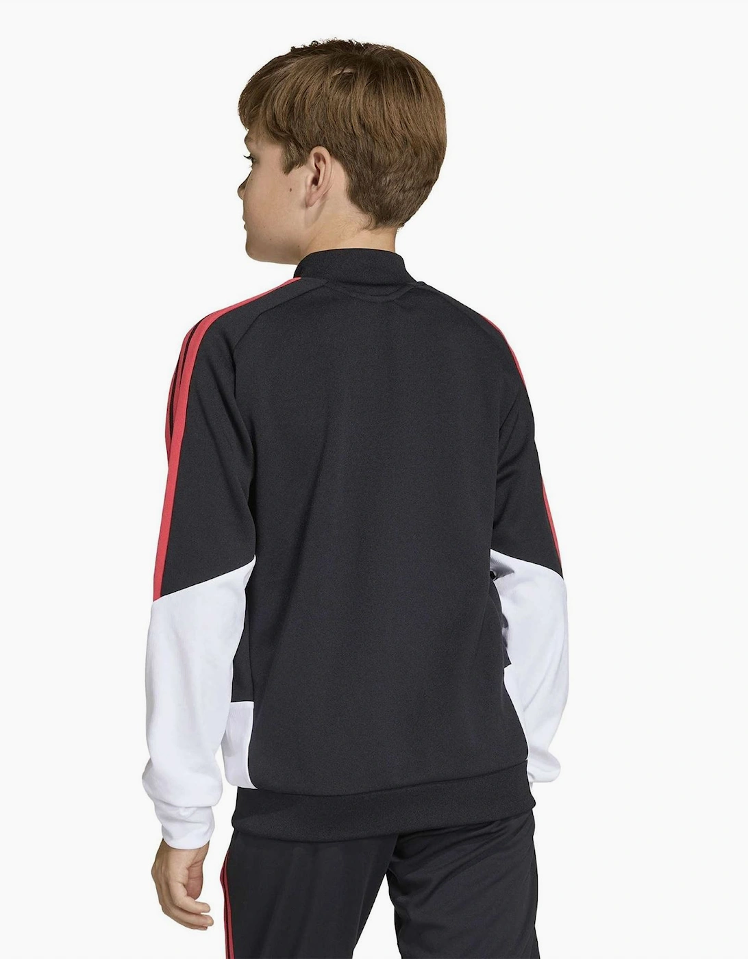 Tiro26c Track Jacket with Three Stripes and Ribbed Cuff