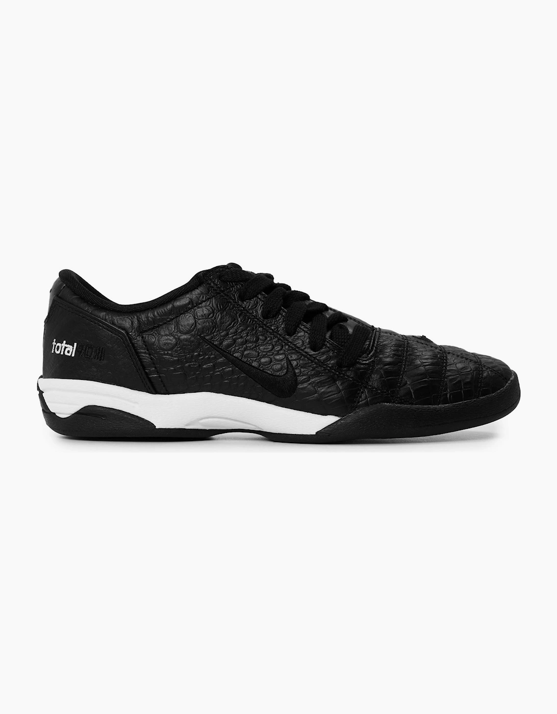 T90 Snake Skin Textured Low Top Sneakers