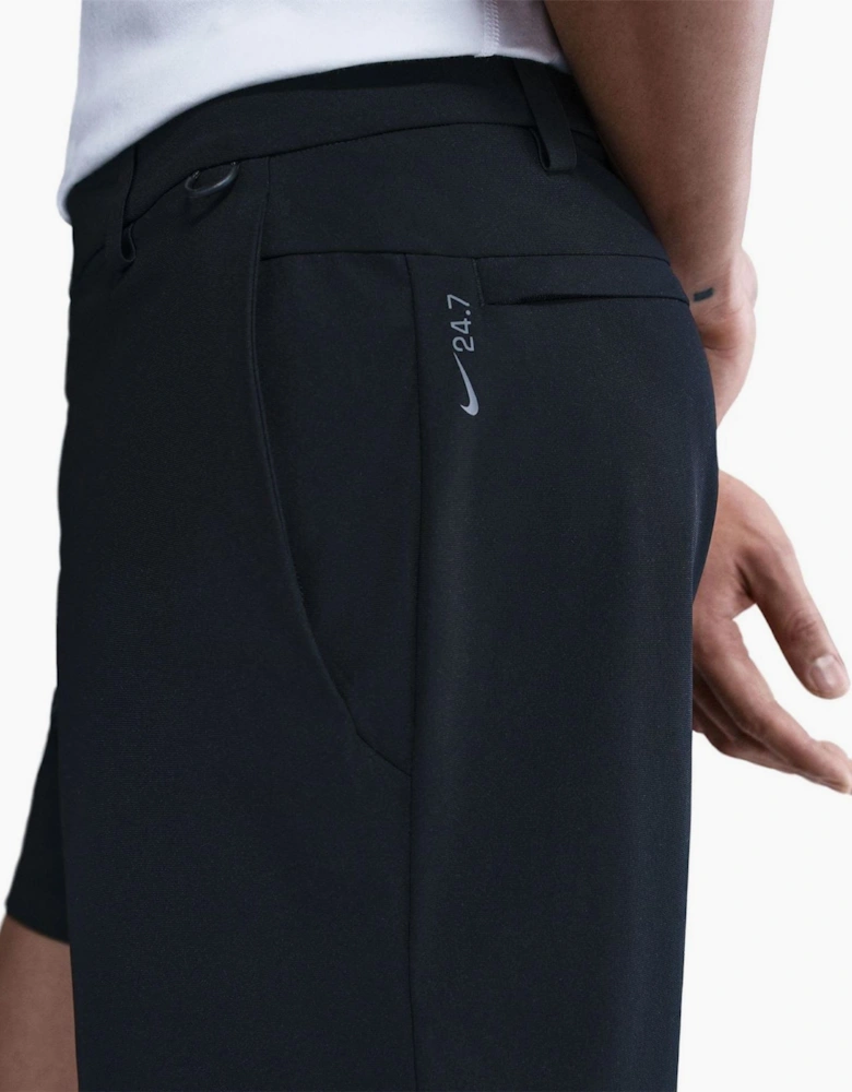 24.7 Solid Patterned Bermuda Shorts