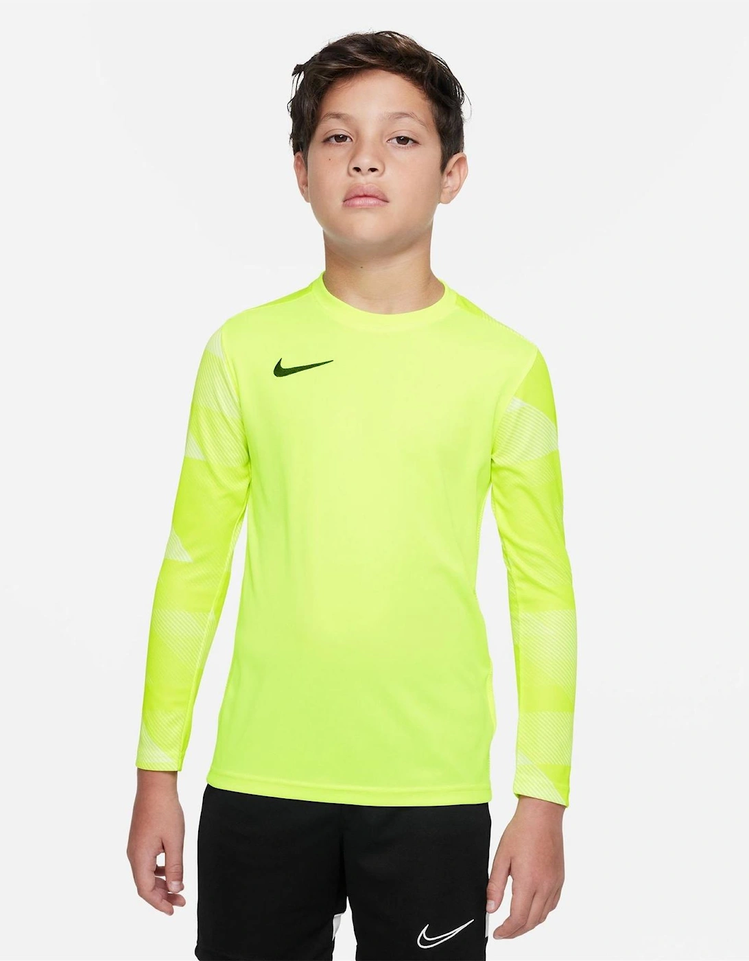 Nike Dri Fit Park Iv - Volt White Blac - Size, 9-10 M